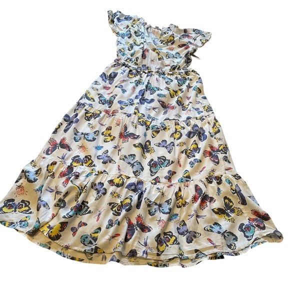 Old Navy Butterfly Print Dress-Size Large-NWT-V Neck - Picture 8 of 12